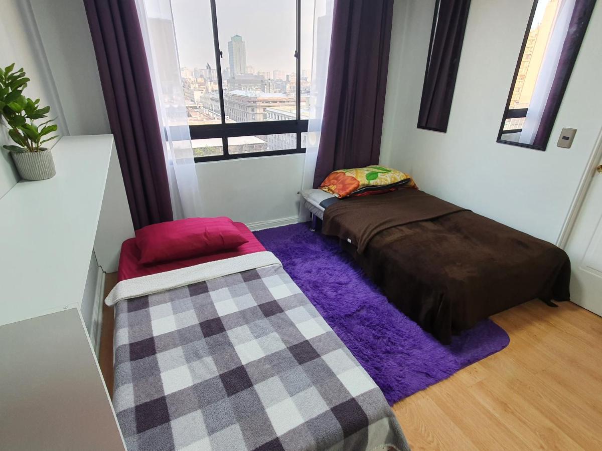 Centrico, Comodo Y Moderno Con Vista Privilegiada Hasta 4Pers Santiago du Chili Extérieur photo