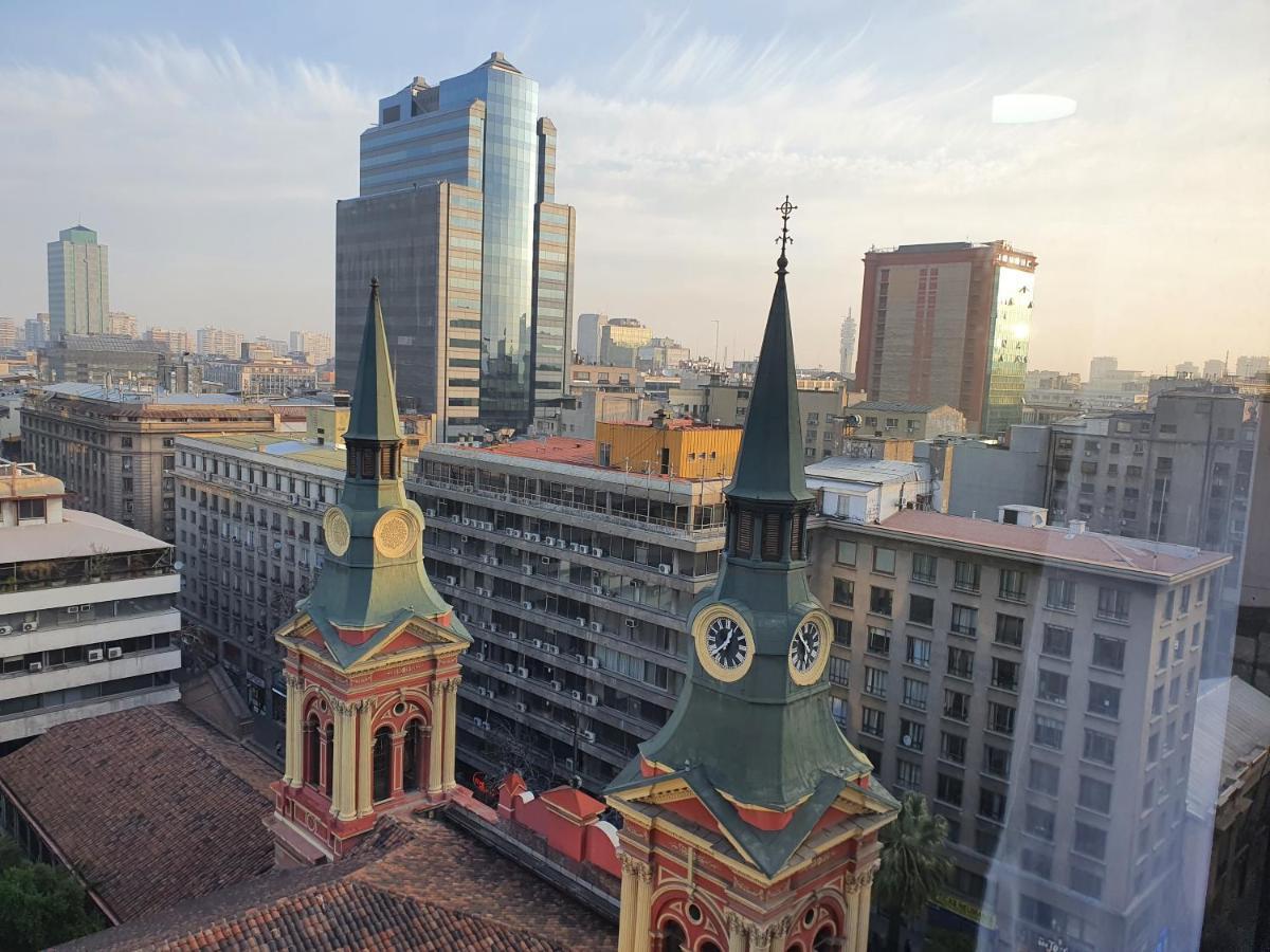Centrico, Comodo Y Moderno Con Vista Privilegiada Hasta 4Pers Santiago du Chili Extérieur photo