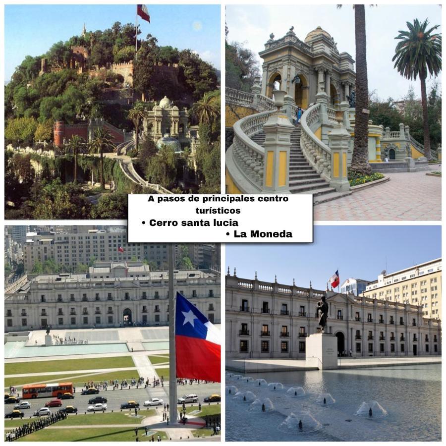 Centrico, Comodo Y Moderno Con Vista Privilegiada Hasta 4Pers Santiago du Chili Extérieur photo