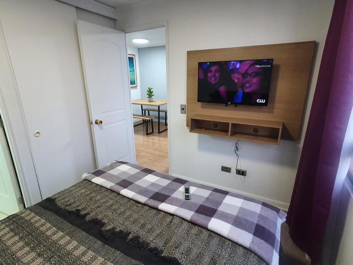 Centrico, Comodo Y Moderno Con Vista Privilegiada Hasta 4Pers Santiago du Chili Extérieur photo