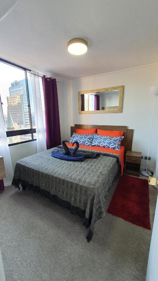 Centrico, Comodo Y Moderno Con Vista Privilegiada Hasta 4Pers Santiago du Chili Extérieur photo