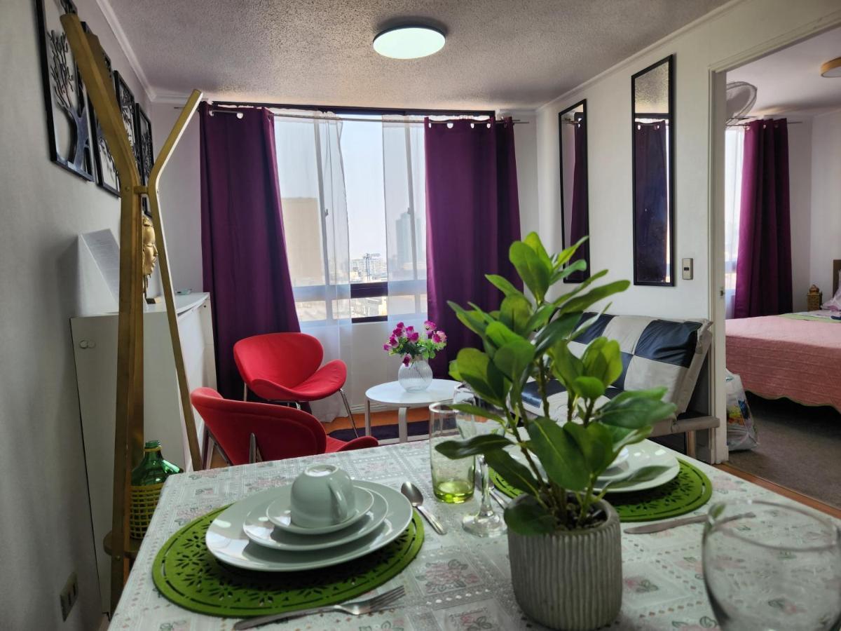 Centrico, Comodo Y Moderno Con Vista Privilegiada Hasta 4Pers Santiago du Chili Extérieur photo