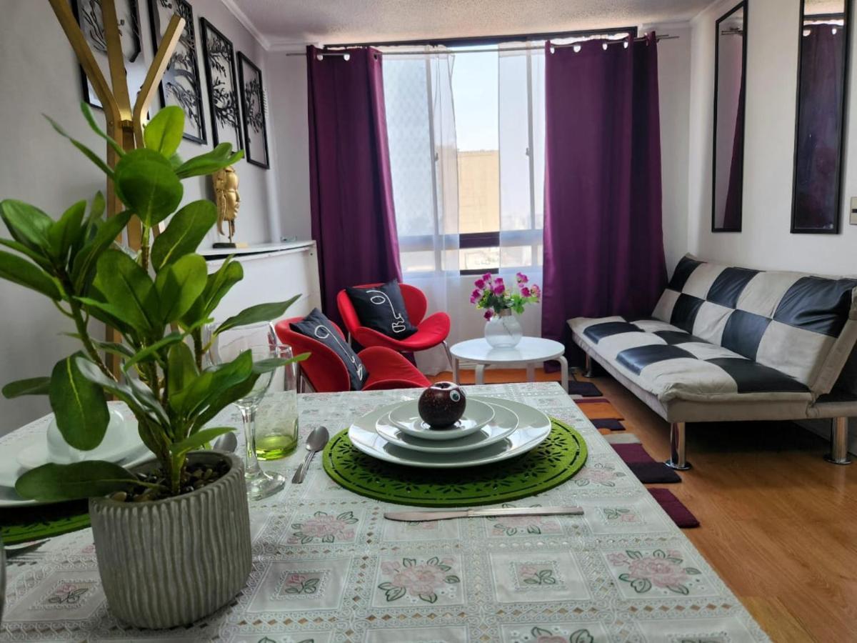 Centrico, Comodo Y Moderno Con Vista Privilegiada Hasta 4Pers Santiago du Chili Extérieur photo