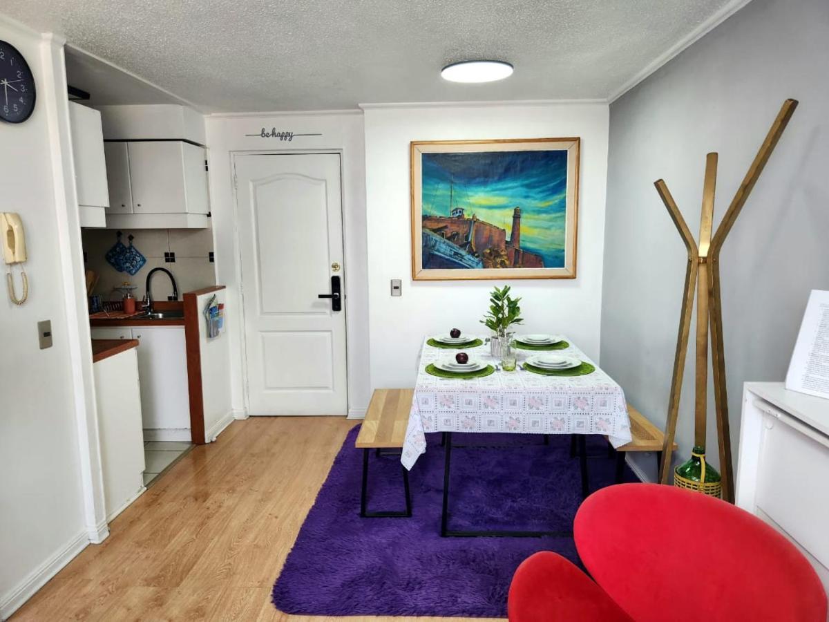 Centrico, Comodo Y Moderno Con Vista Privilegiada Hasta 4Pers Santiago du Chili Extérieur photo